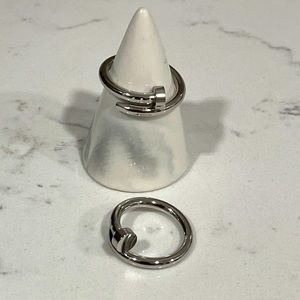 Silver Nail Ring